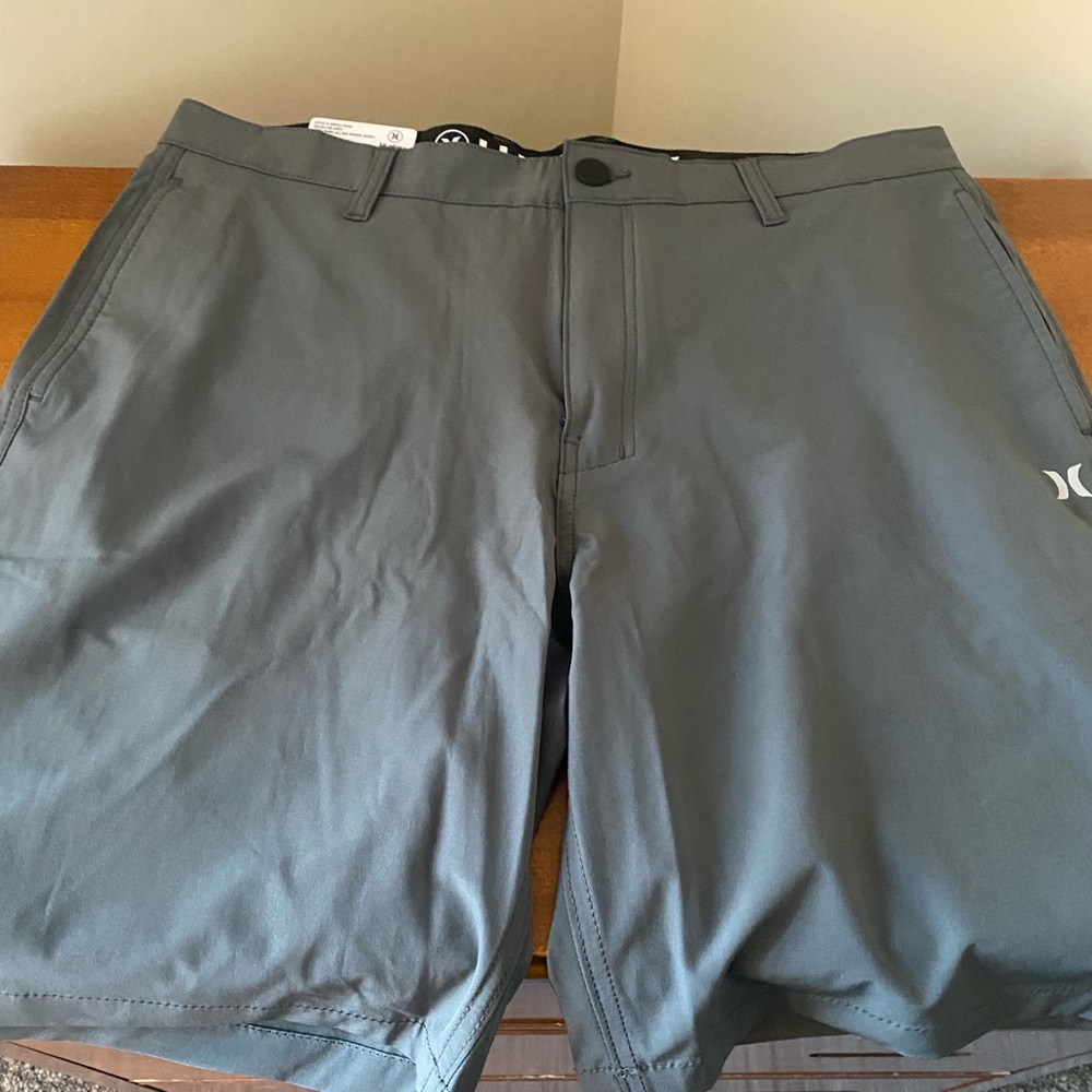 Hurley Men's Charcoal Hybrid Shorts